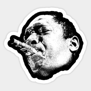 John Coltrane Sexophone Sticker